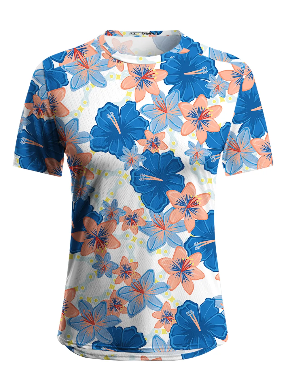 Orionride Hibiscus Chain Women's Breathable Short Sleeve T-shirt sold by Orionride