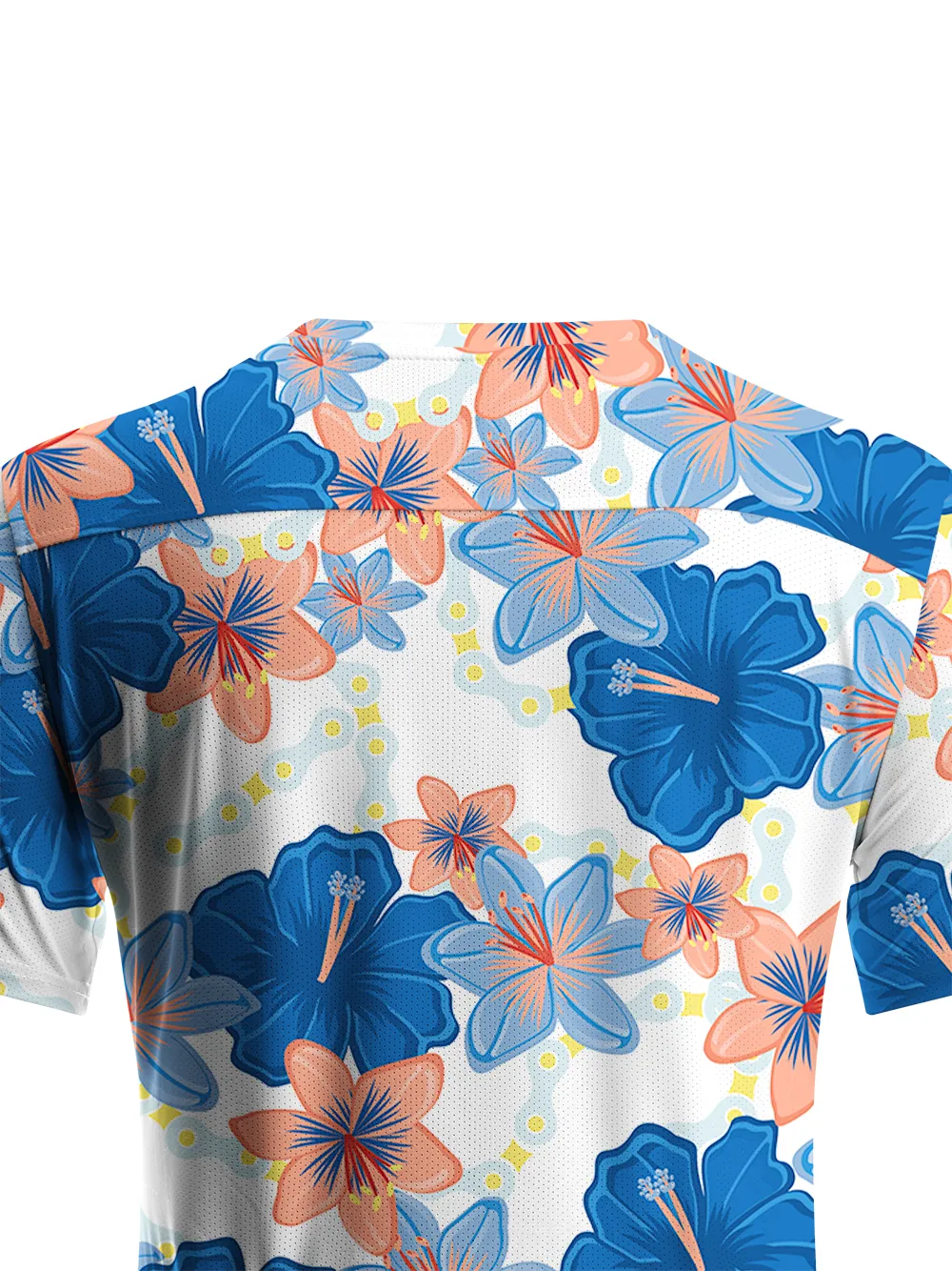 Orionride Hibiscus Chain Women's Breathable Short Sleeve T-shirt sold by Orionride product image thumbnail 4