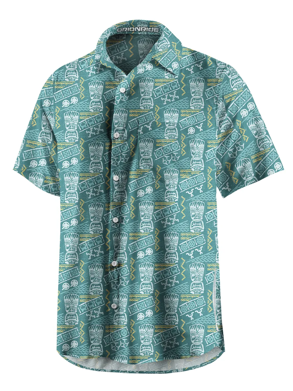 Orionride Ancient Stone Statues Zipper Pockets Ultra Lightweight Short Sleeves Gravel Shirt sold by Orionride product image thumbnail 2