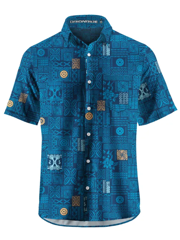 Orionride Parts Factory Zipper Pockets Ultra Lightweight Short Sleeves Gravel Shirt made by Orionride