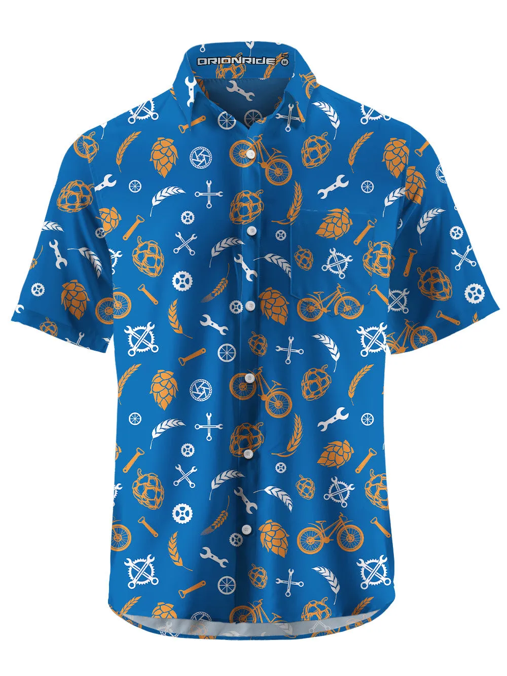 Orionride The Aroma Of Beer Ultra Lightweight Short Sleeves Hawaiian shirt sold by Orionride product image thumbnail 3