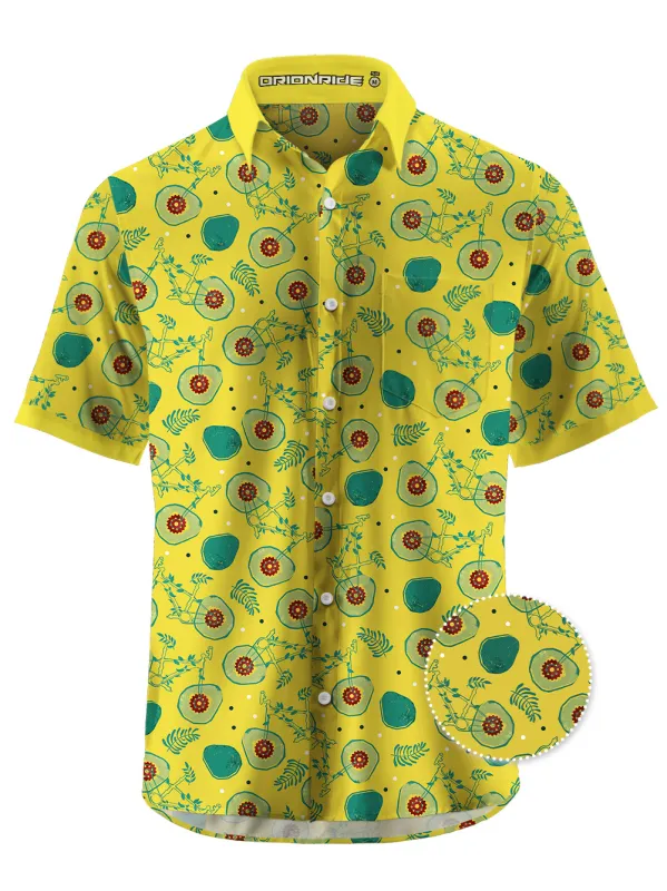 Orionride Juicy Avocado Ultra Lightweight Short Sleeves Hawaiian shirt made by Orionride