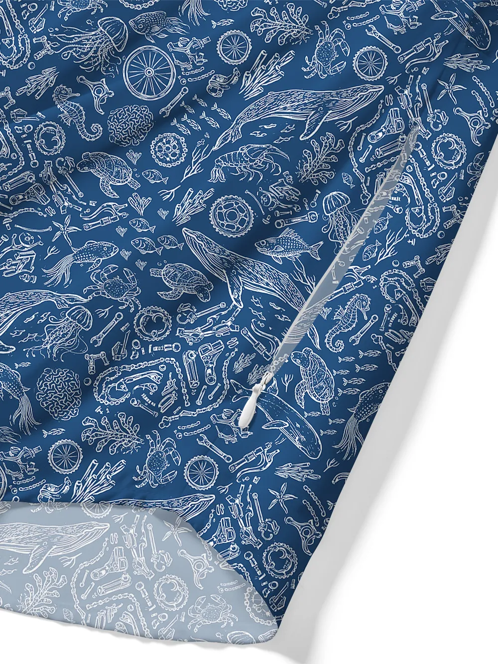 Orionride Marine Environment Zipper Pockets Ultra Lightweight Short Sleeves Gravel Shirt sold by Orionride product image thumbnail 5