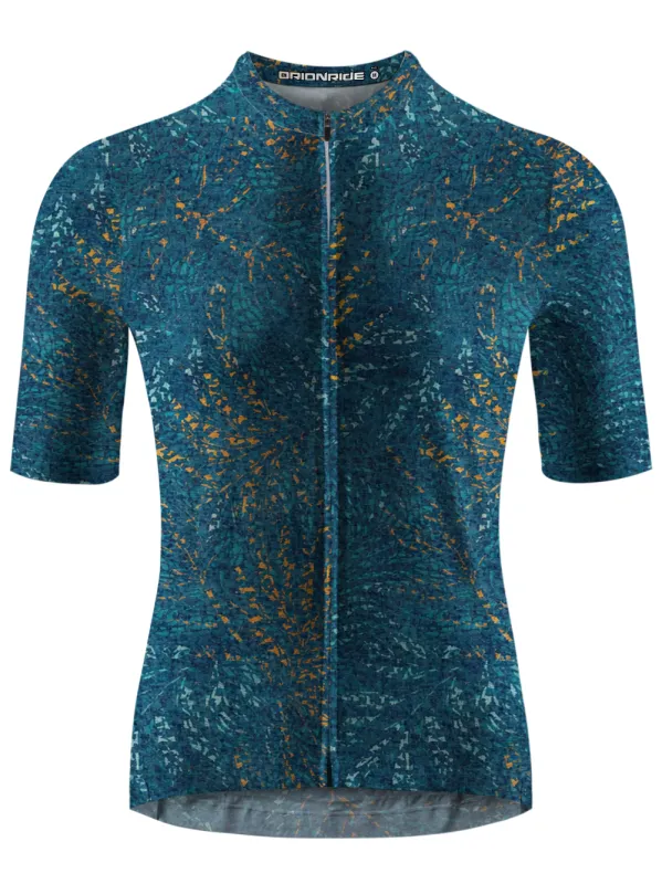 Orionride Leaf Veins Short Sleeves Cycling Jersey sold by Orionride