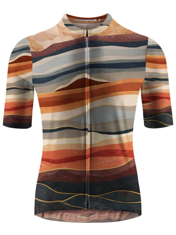 Orionride Winding Mountain Road Short Sleeves Cycling Jersey sold by Orionride