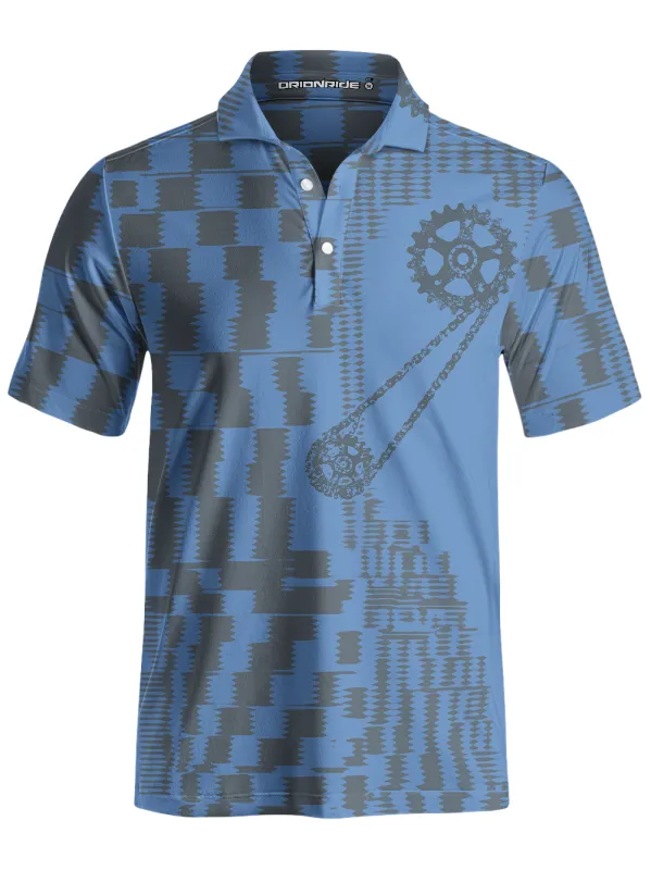 Orionride Corrugated Parts Men's Polo Shirt made by Orionride