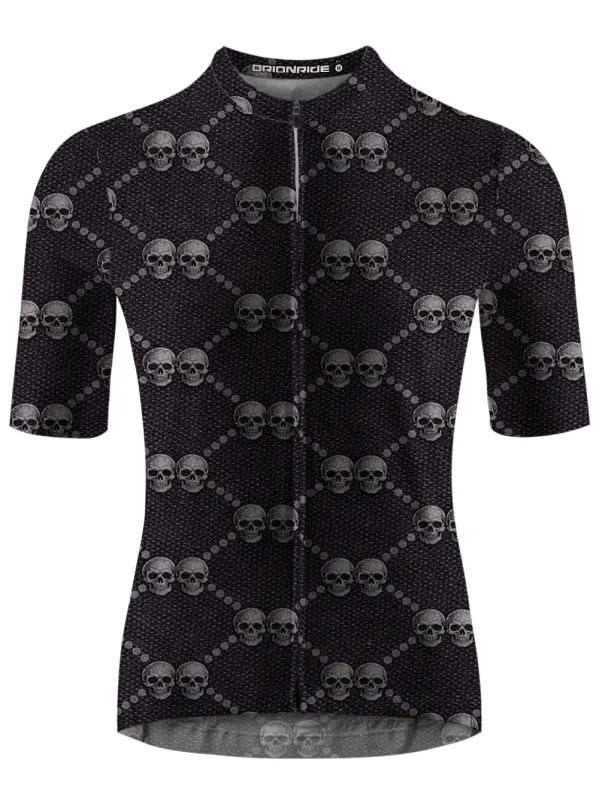 Orionride Friendship Of Skulls Short Sleeves Cycling Jersey sold by Orionride