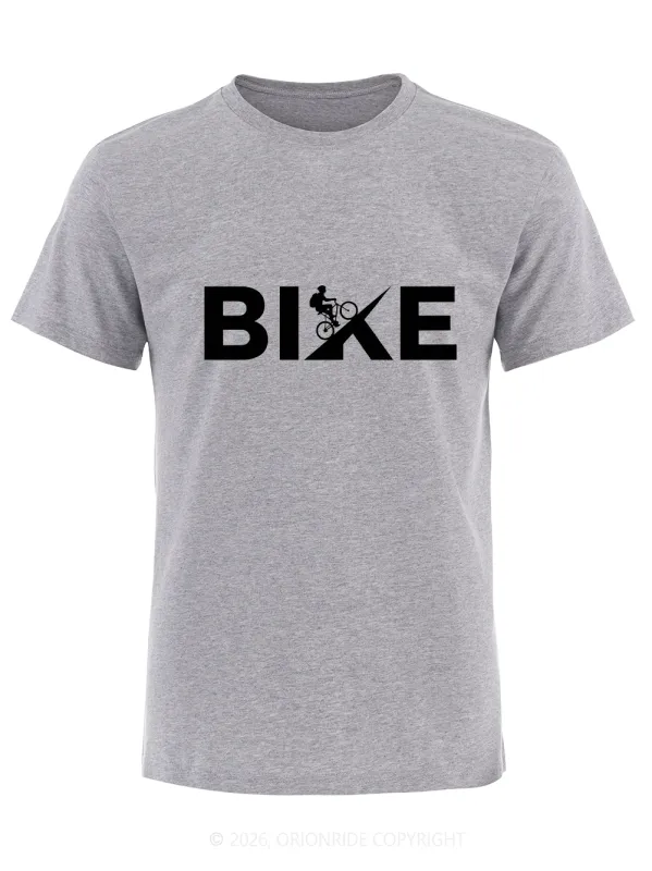 Orionride Letter Combinations Short Sleeves Bike T-Shirt made by Orionride