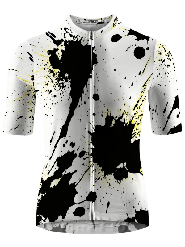 Orionride Gradient Ink Splash Short Sleeves Cycling Jersey sold by Orionride
