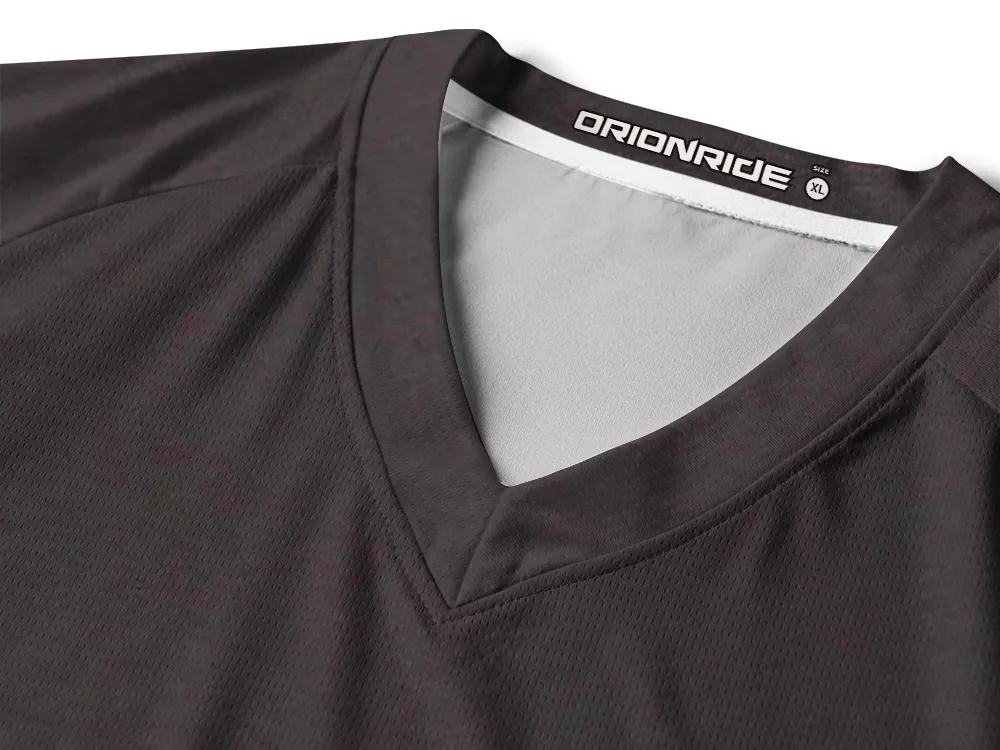 Orionride Obsidian Lines Long Sleeve Downhill Jersey sold by Orionride product image thumbnail 4