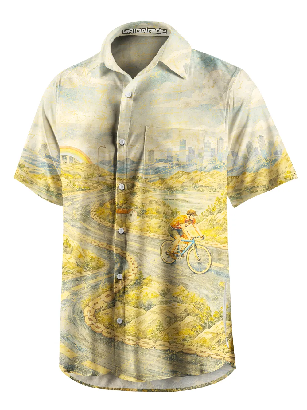 Orionride Field Life Zipper Pockets Ultra Lightweight Short Sleeves Gravel Shirt sold by Orionride product image thumbnail 2