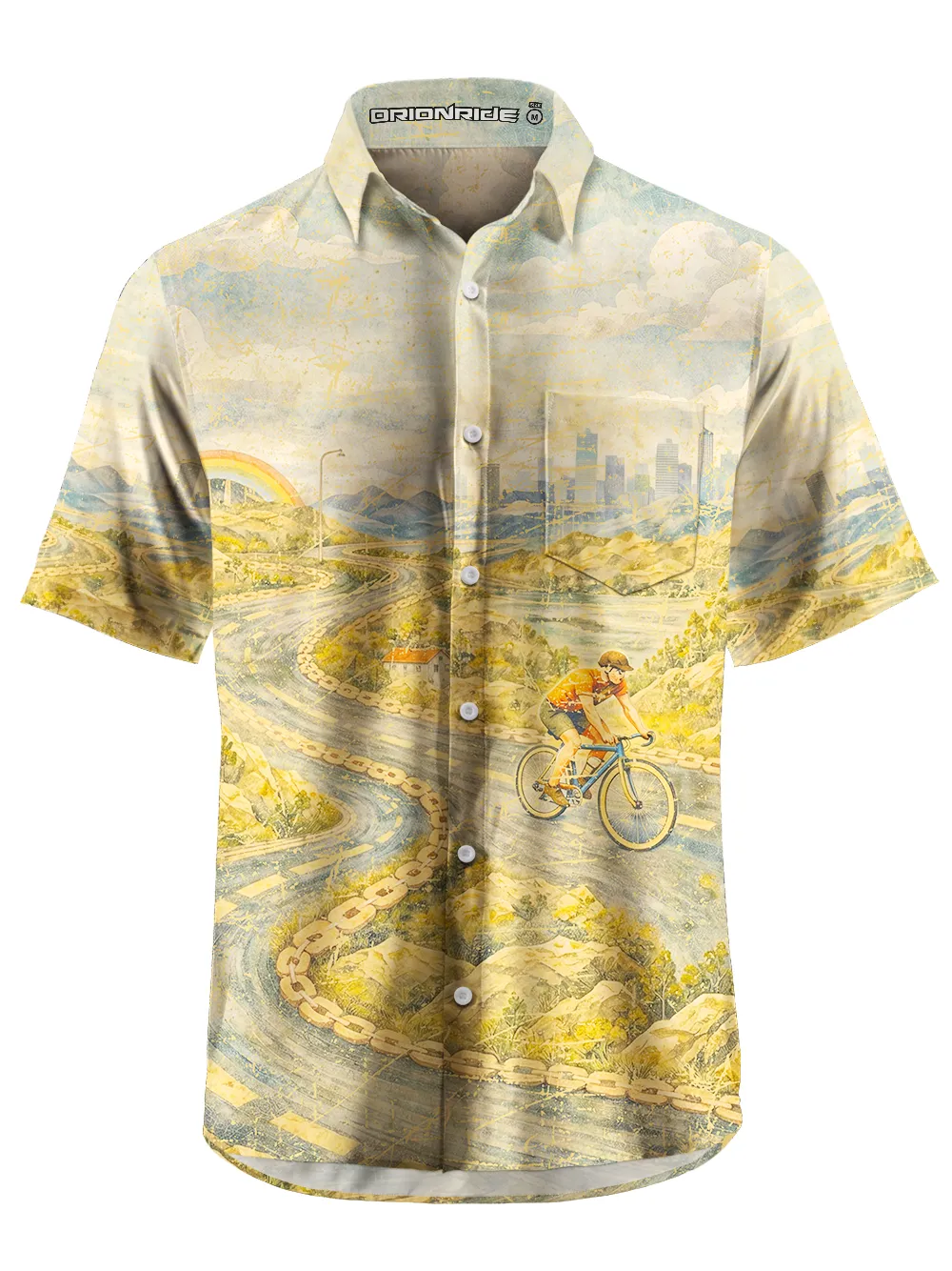 Orionride Field Life Zipper Pockets Ultra Lightweight Short Sleeves Gravel Shirt sold by Orionride