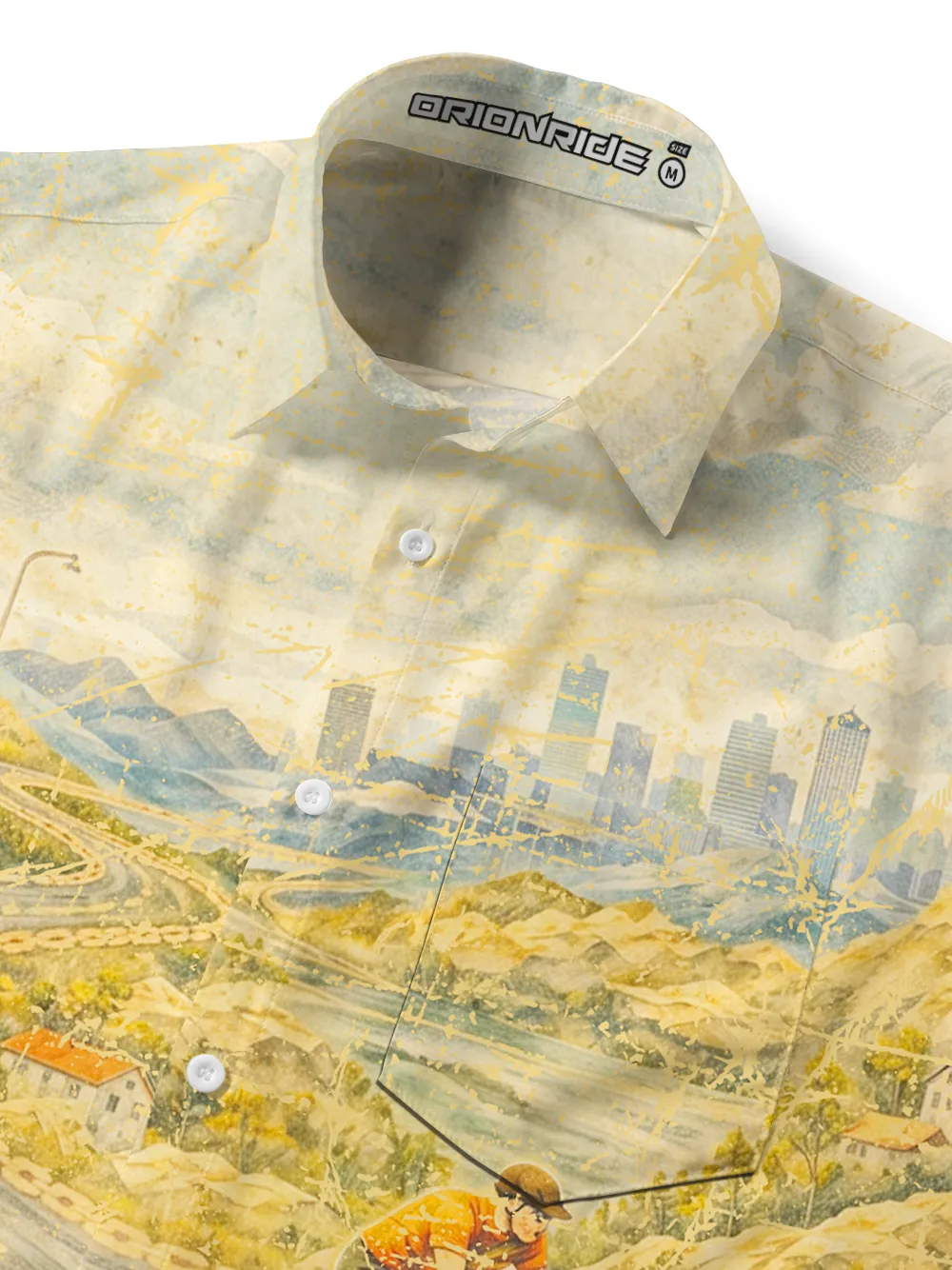 Orionride Field Life Zipper Pockets Ultra Lightweight Short Sleeves Gravel Shirt sold by Orionride product image thumbnail 4