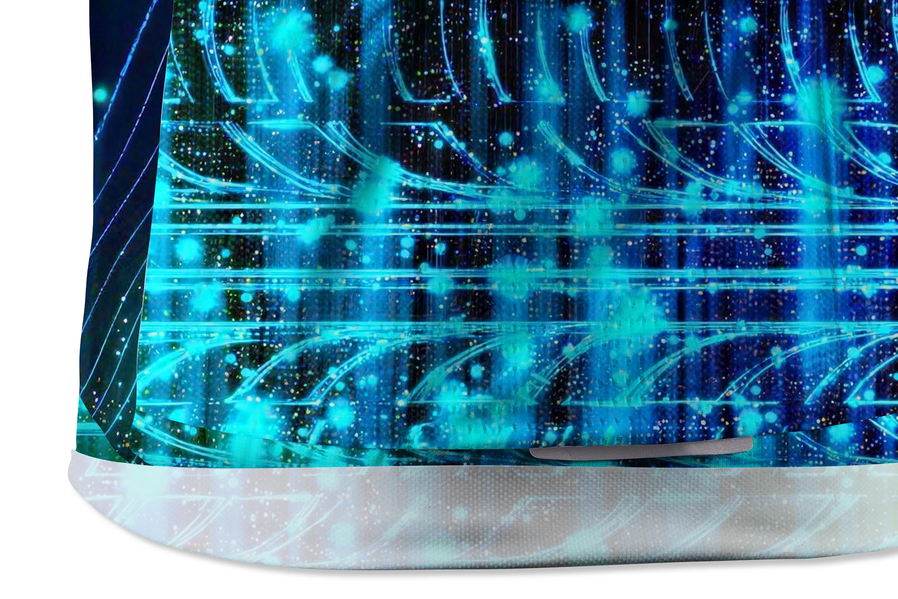 Orionride Neon Blue Light Short Sleeves Cycling Jersey sold by Orionride product image thumbnail 3