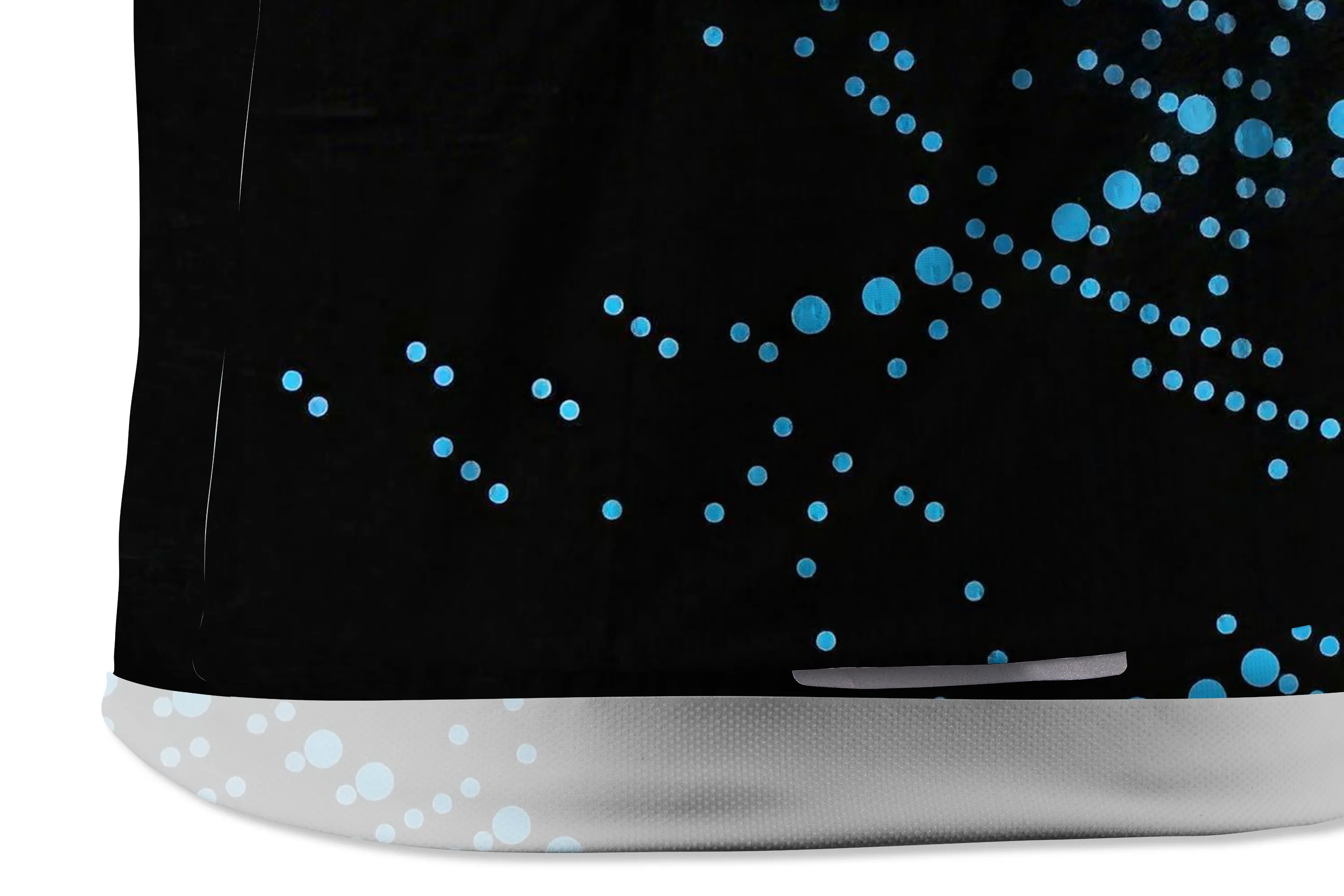 Orionride Blue Vortex Short Sleeves Cycling Jersey sold by Orionride product image thumbnail 3