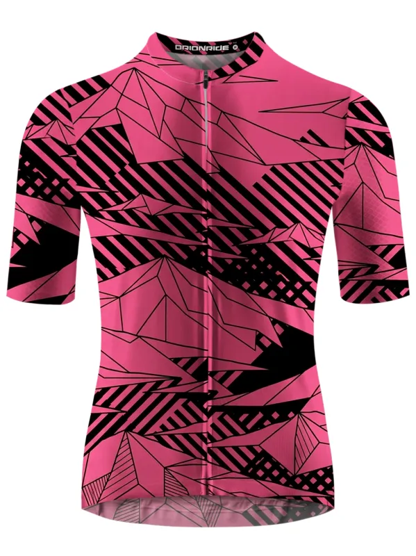 Orionride Pink Journey Short Sleeves Cycling Jersey made by Orionride