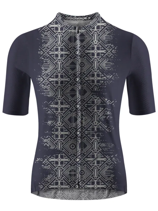 Orionride Geometric Parts Short Sleeves Cycling Jersey sold by Orionride