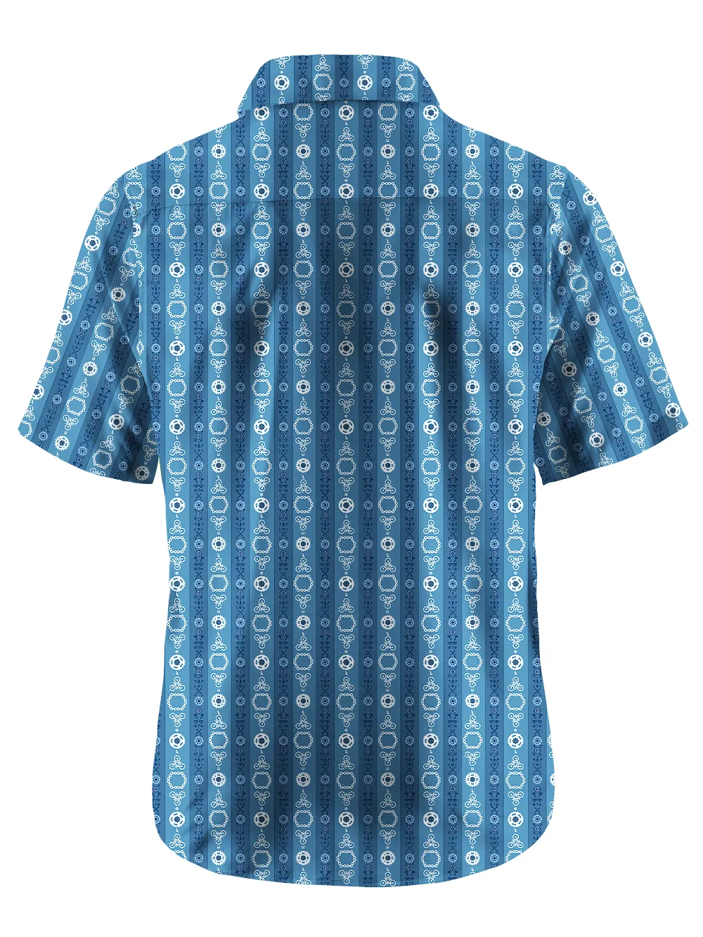 Orionride Blue Component Zipper Pockets Ultra Lightweight Short Sleeves Gravel Shirt sold by Orionride product image thumbnail 3
