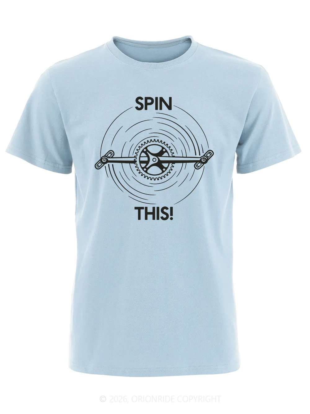Orionride Spin This Short Sleeves Bike T-Shirt sold by Orionride