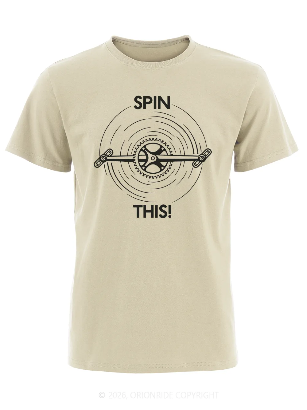 Orionride Spin This Short Sleeves Bike T-Shirt sold by Orionride product image thumbnail 3
