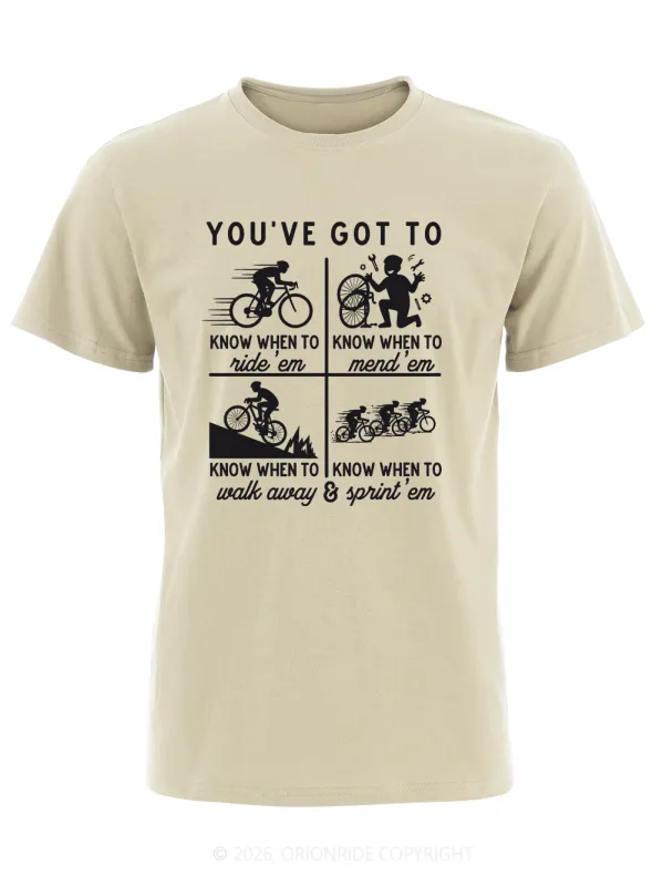 Orionride Cycling Rules Short Sleeves Bike T-Shirt made by Orionride