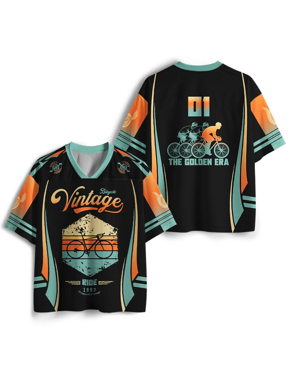 Orionride Vintage Bicycle Mesh Jersey sold by Orionride product image thumbnail 3