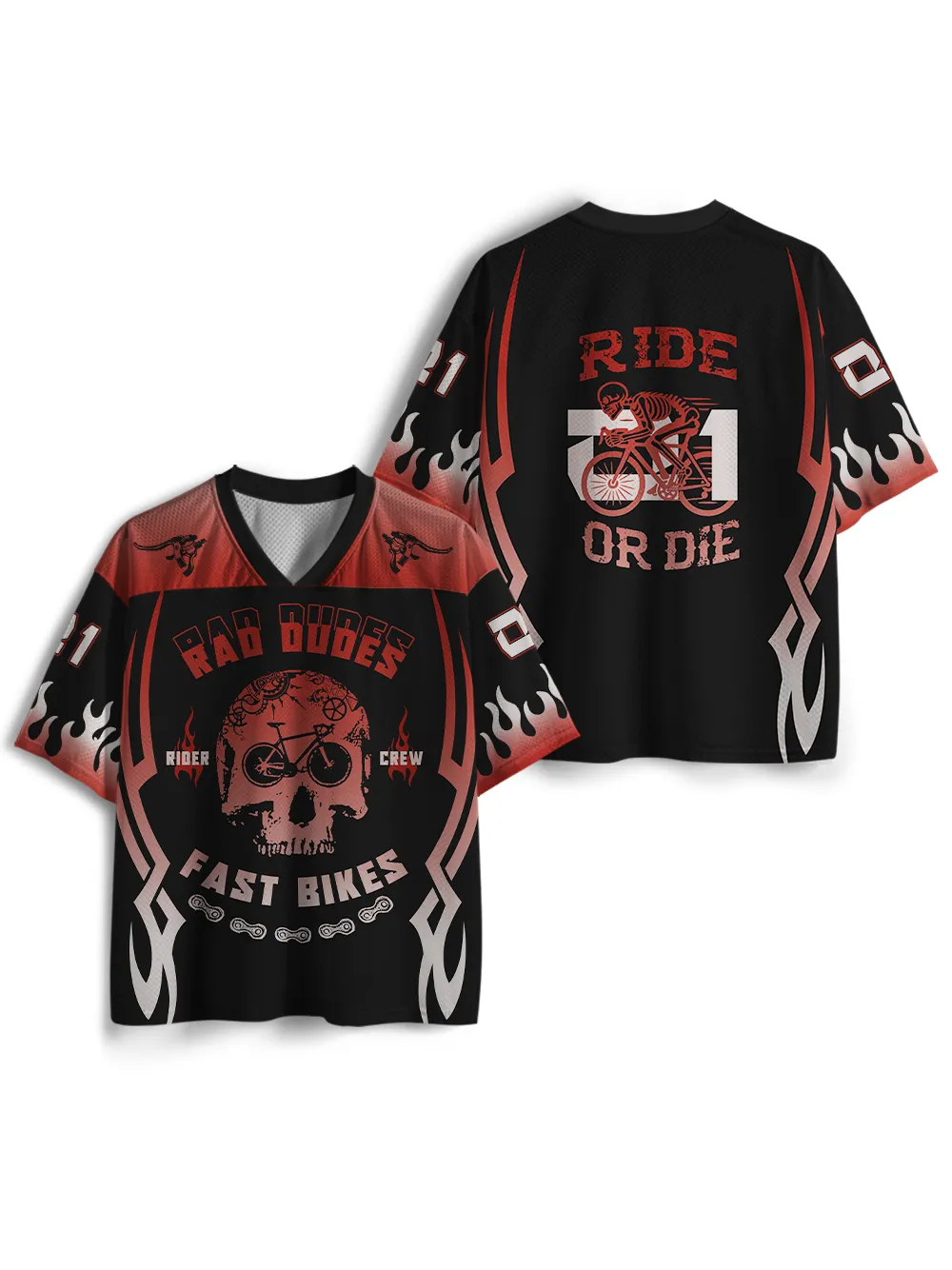 Orionride Rad Dudes Mesh Jersey sold by Orionride product image thumbnail 3