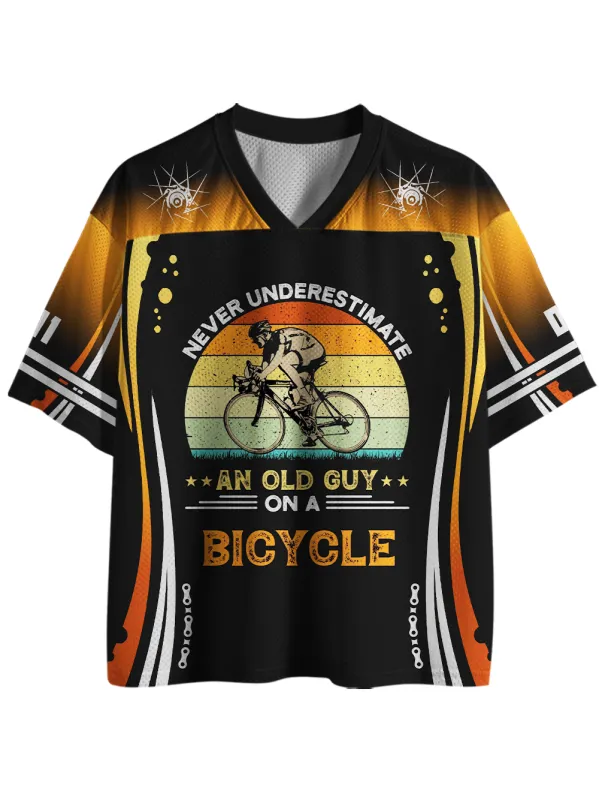 Orionride An Old Guy Mesh Jersey made by Orionride