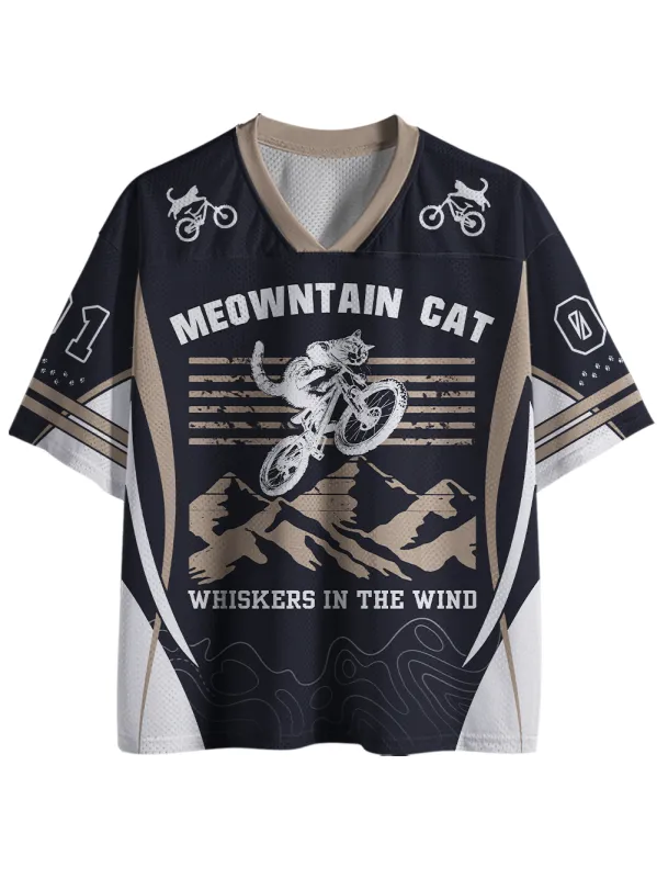 Orionride Meowntain Cat Mesh Jersey made by Orionride