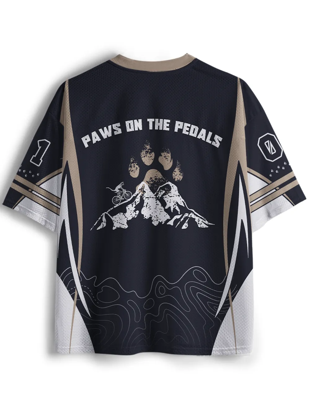 Orionride Meowntain Cat Mesh Jersey sold by Orionride product image thumbnail 3