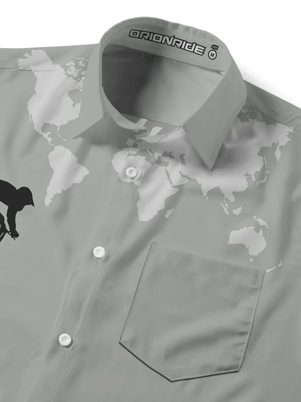 Orionride Downhill Sprint Zipper Pockets Ultra Lightweight Short Sleeves Gravel Shirt sold by Orionride product image thumbnail 5