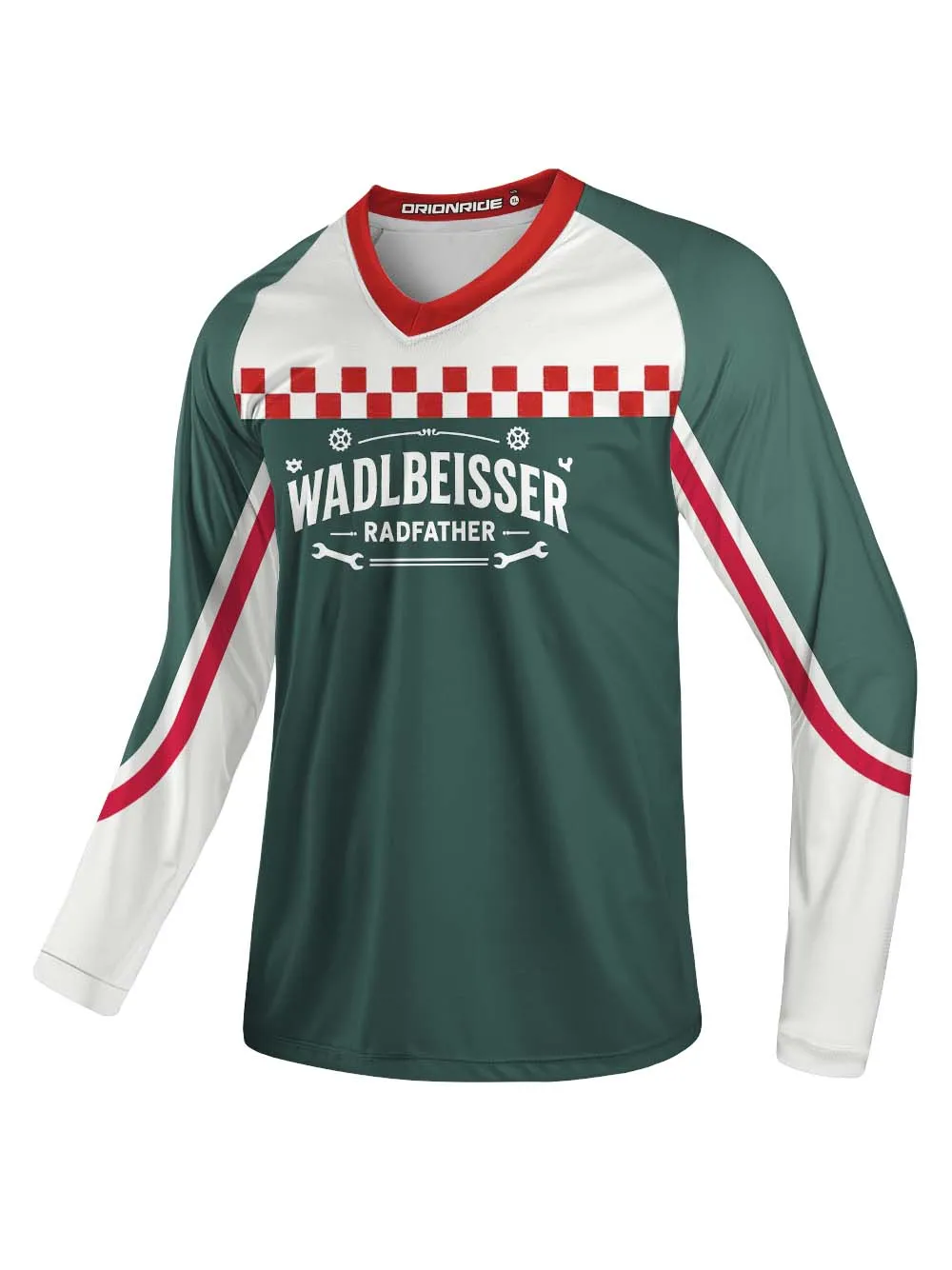 Orionride Simple Blocks Long Sleeve Downhill Jersey sold by Orionride