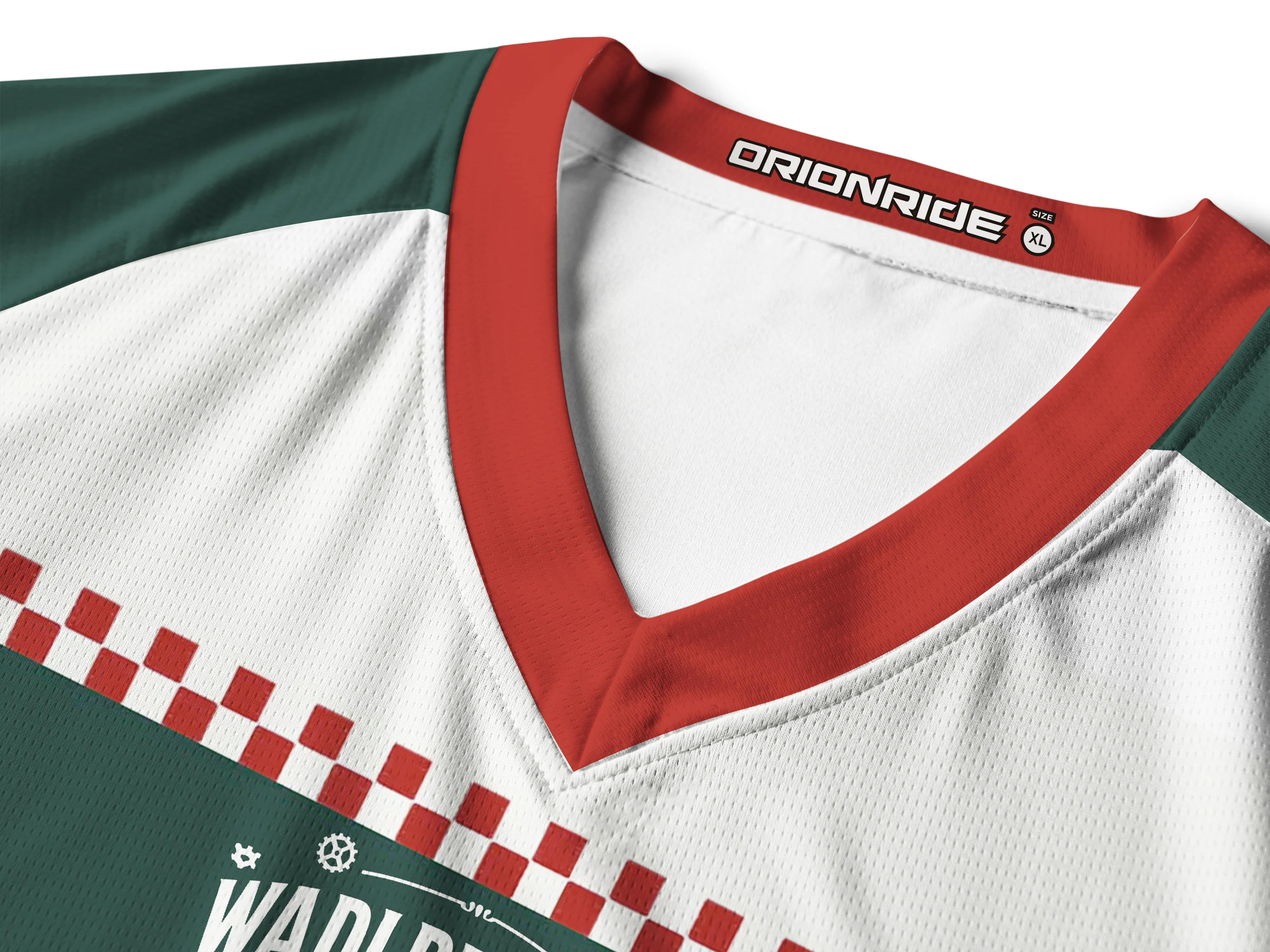 Orionride Simple Blocks Long Sleeve Downhill Jersey sold by Orionride product image thumbnail 4