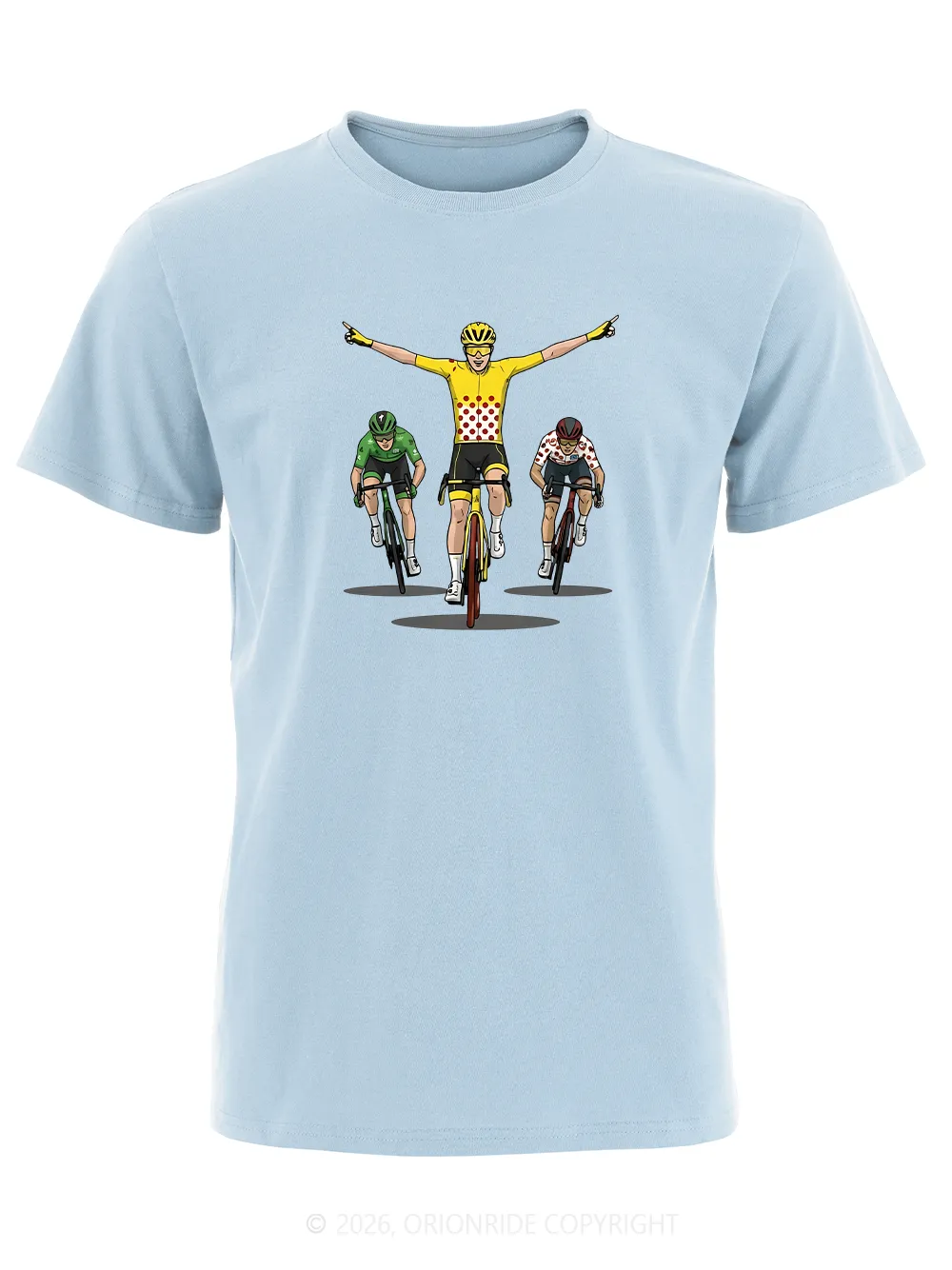 Orionride Cheer Together Short Sleeves Bike T-Shirt sold by Orionride