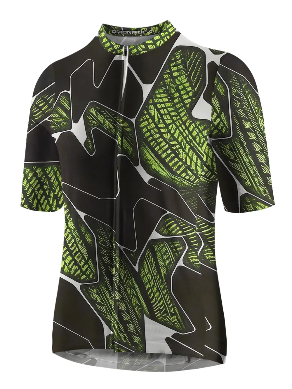 Orionride Dividing Tire Tracks Short Sleeves Cycling Jersey sold by Orionride product image thumbnail 2