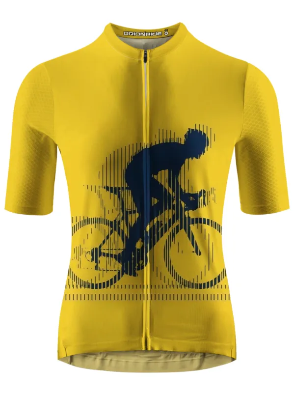 Orionride Cycling Double Image Short Sleeves Cycling Jersey made by Orionride