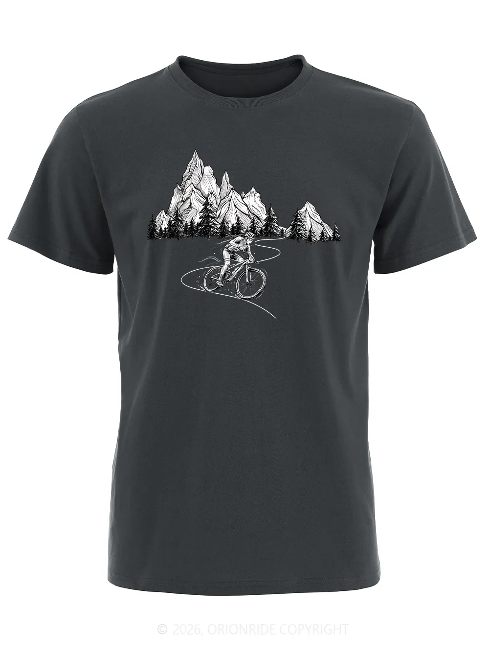 Orionride Yearning For Freedom Short Sleeves Bike T-Shirt sold by Orionride product image thumbnail 2