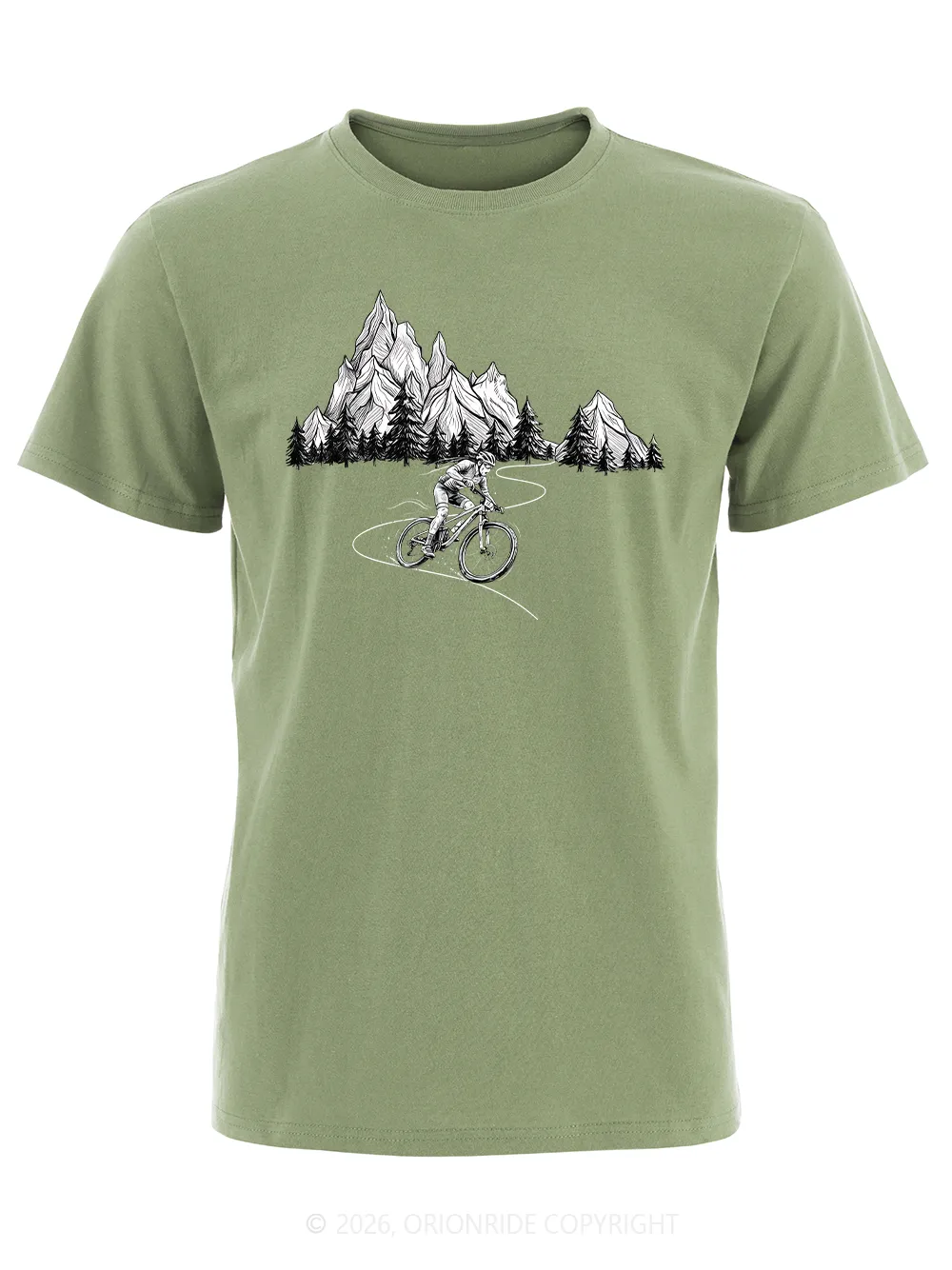 Orionride Yearning For Freedom Short Sleeves Bike T-Shirt sold by Orionride product image thumbnail 4