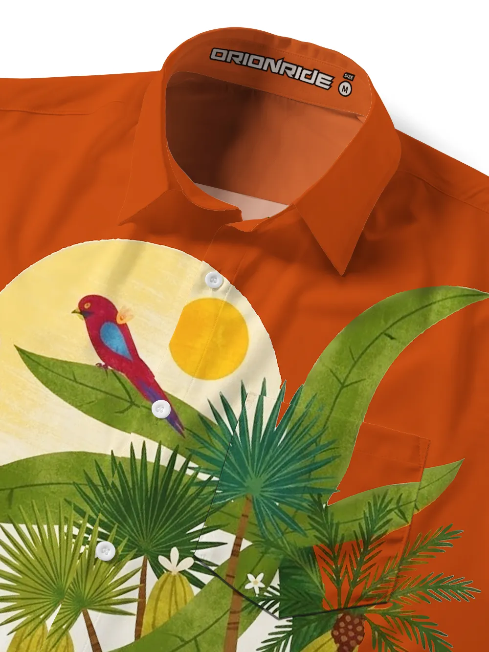 Orionride Cycling Decorative Painting Zipper Pockets Ultra Lightweight Short Sleeves Gravel Shirt sold by Orionride product image thumbnail 4