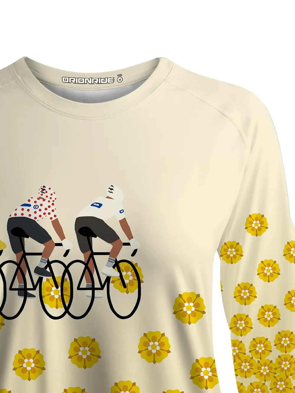 Orionride Pedal To The Bloom Women's Quick Dry Downhill Jersey sold by Orionride product image thumbnail 4
