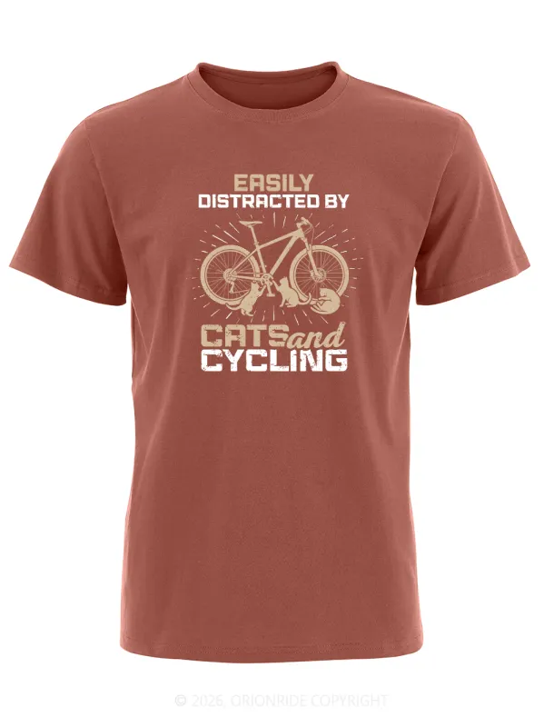 Orionride Attracted By Bicycle Short Sleeves Bike T-Shirt made by Orionride
