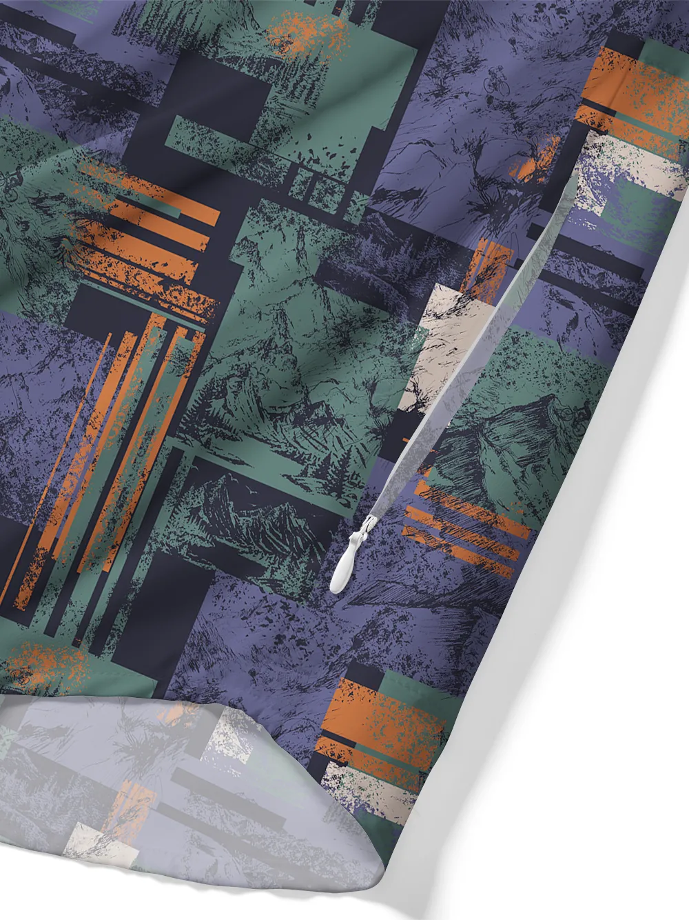 Orionride Recalling Cycling Scenes Zipper Pockets Ultra Lightweight Short Sleeves Gravel Shirt sold by Orionride product image thumbnail 5