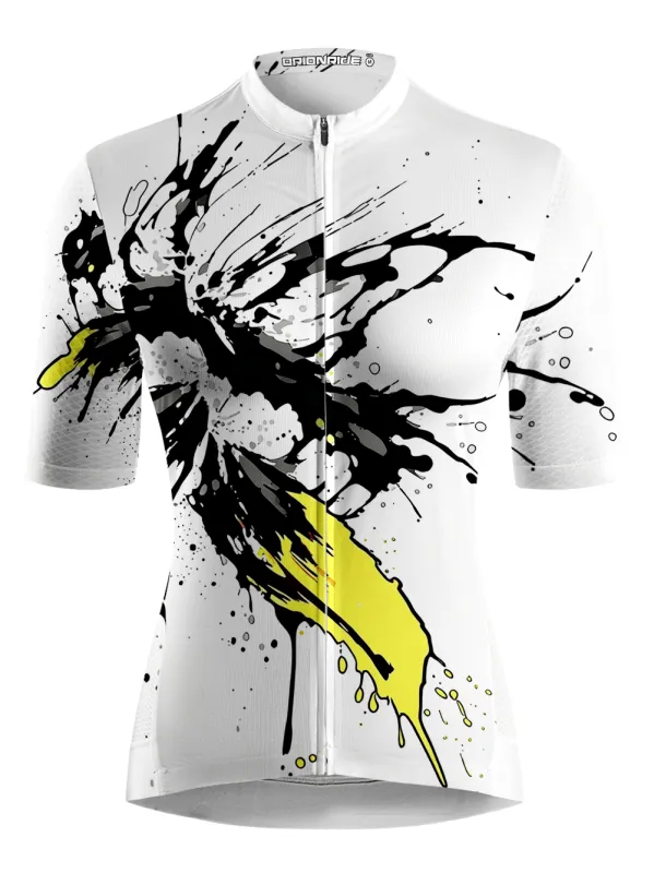 Orionride Ink Splatter Short Sleeves Women's Jersey made by Orionride