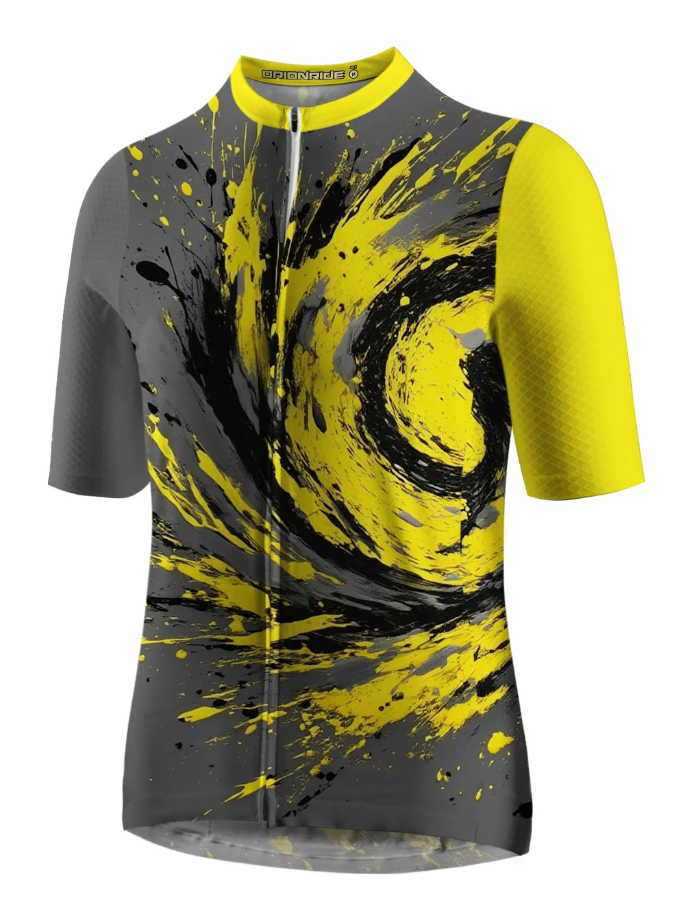 Orionride Ink Splash Vortex Short Sleeves Cycling Jersey sold by Orionride product image thumbnail 2