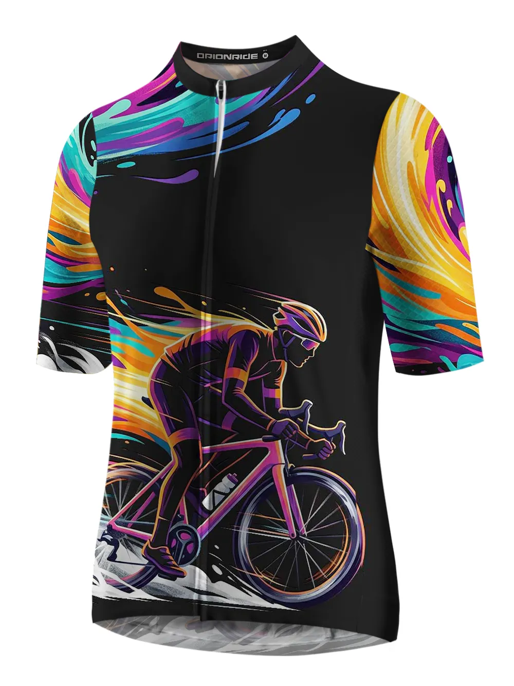 Orionride Dazzling Light Short Sleeves Cycling Jersey sold by Orionride product image thumbnail 2
