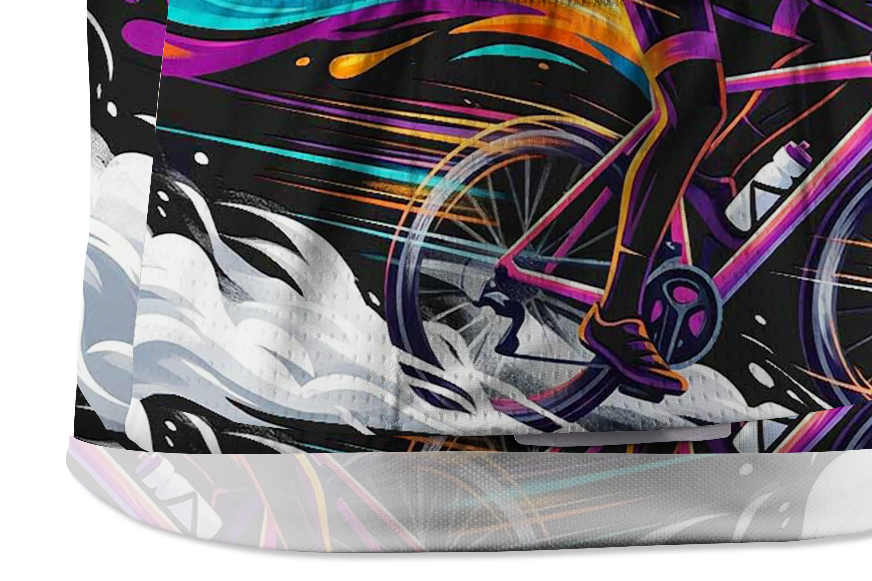 Orionride Dazzling Light Short Sleeves Cycling Jersey sold by Orionride product image thumbnail 3