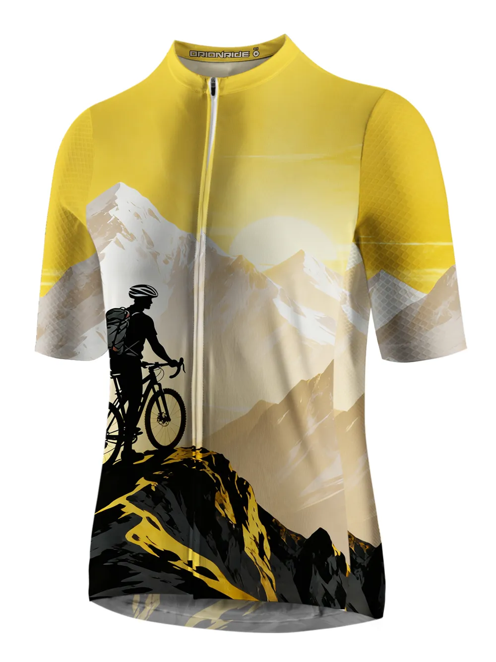 Orionride Rider Pauses Short Sleeves Cycling Jersey sold by Orionride product image thumbnail 2