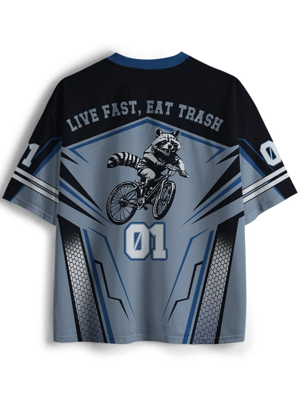 Orionride Fierce Raccoon Mesh Jersey sold by Orionride product image thumbnail 2