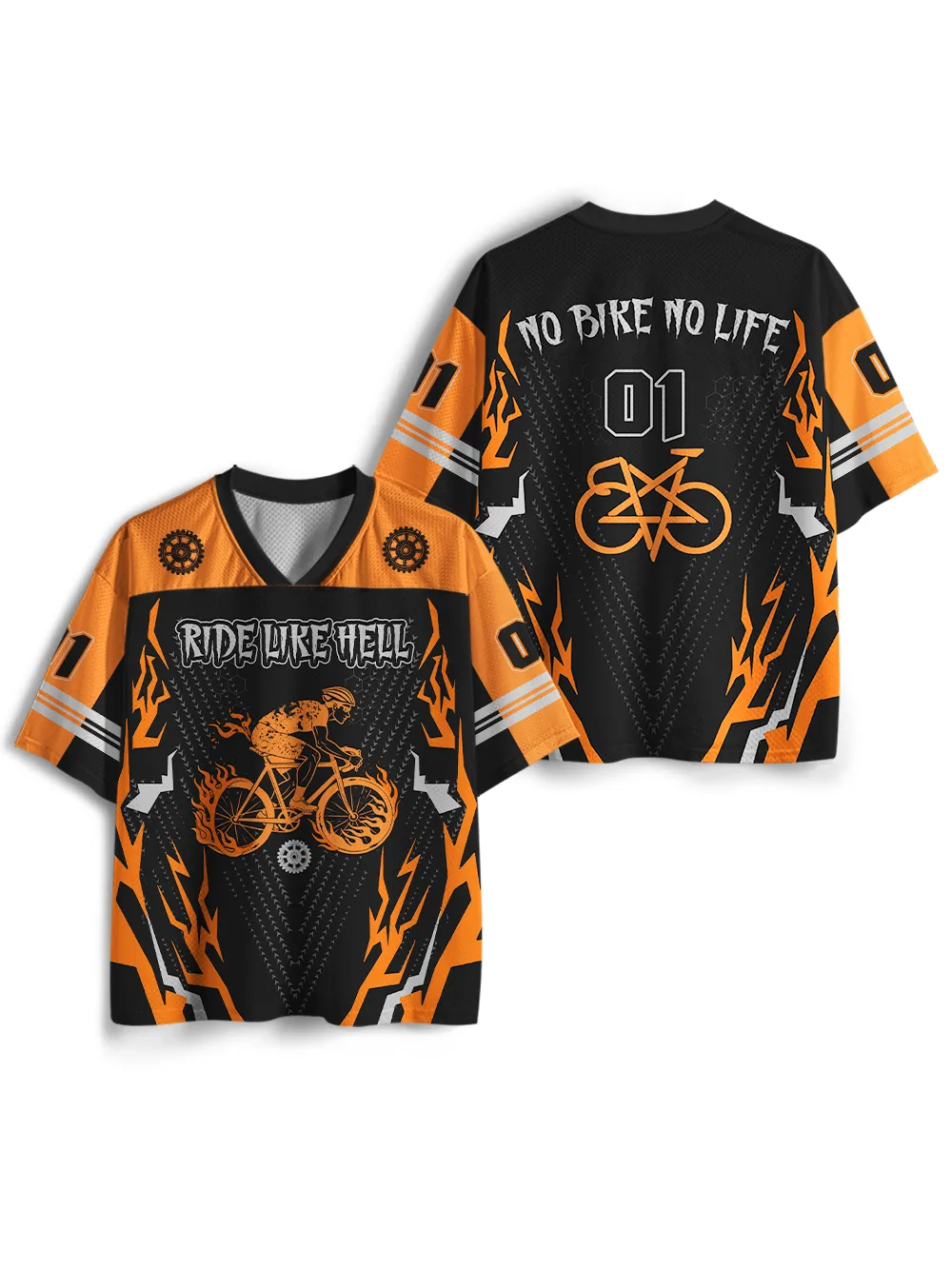 Orionride Ride Like Hell Mesh Jersey sold by Orionride product image thumbnail 3
