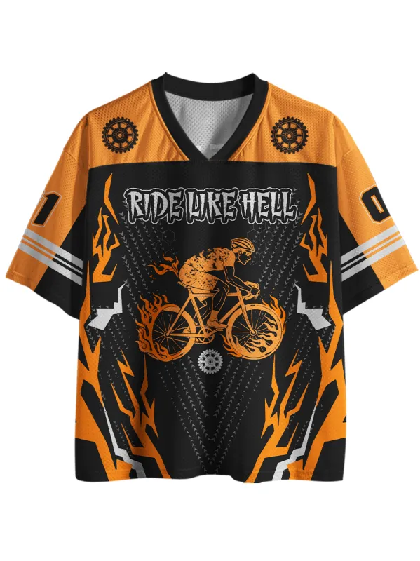 Orionride Ride Like Hell Mesh Jersey made by Orionride